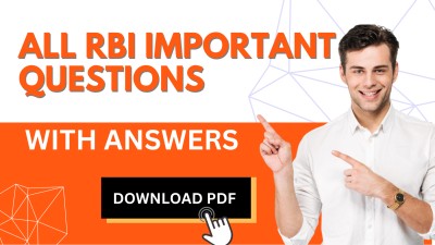 RBI Question Papers 2021 Manager/Assistant/Officer/Grade B Sample Paper PDF