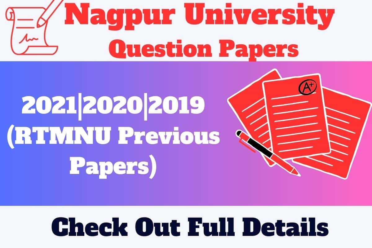 Nagpur University Question Papers