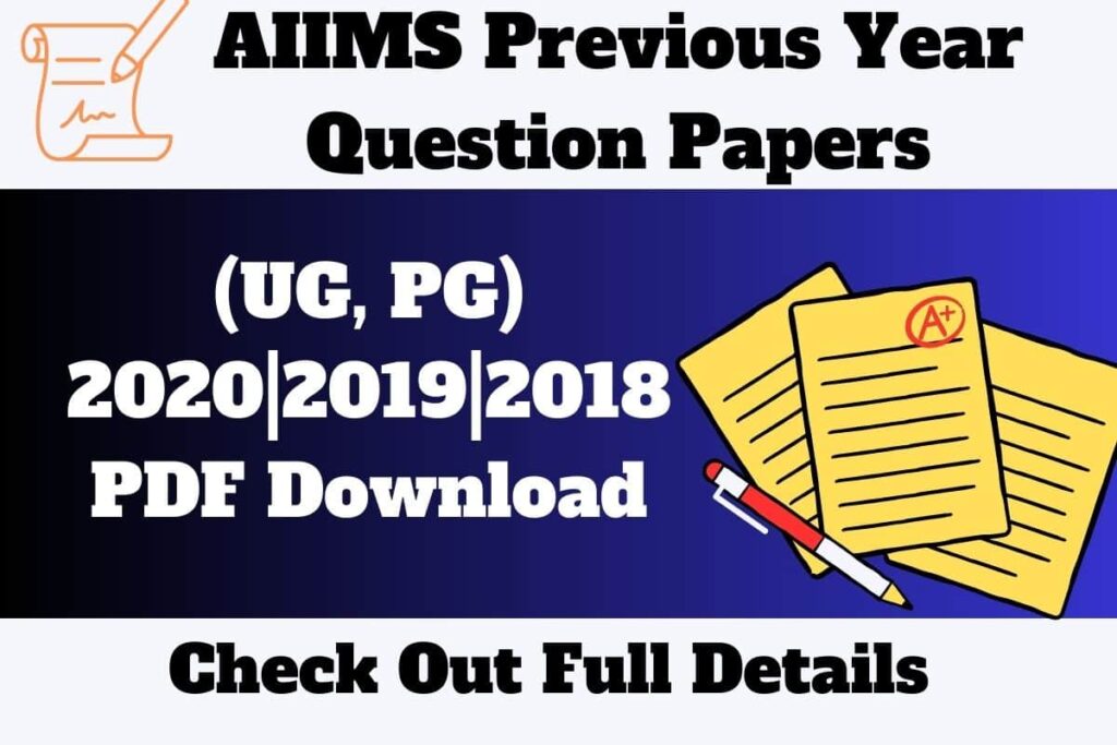 aiims phd entrance previous year question paper