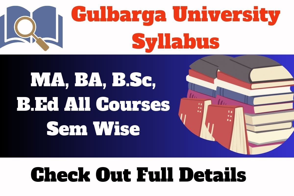 Gulbarga University Syllabus
