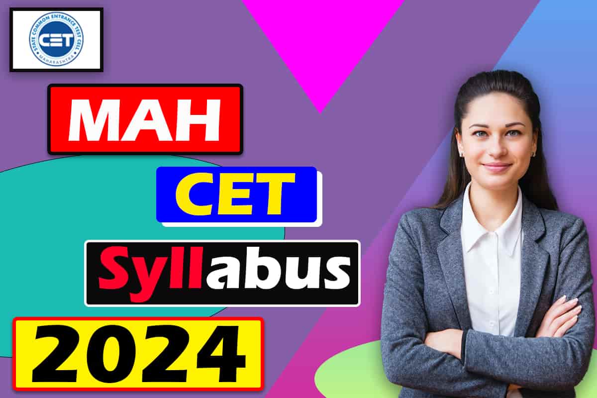 MAH CET Syllabus 2024 Download PDF MAHMBA/M.Arch/B.HMCT Detailed Exam