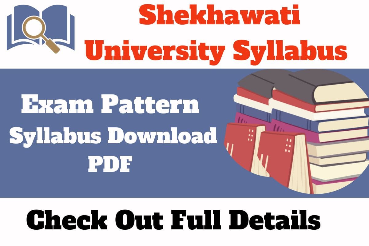 Shekhawati University Syllabus 