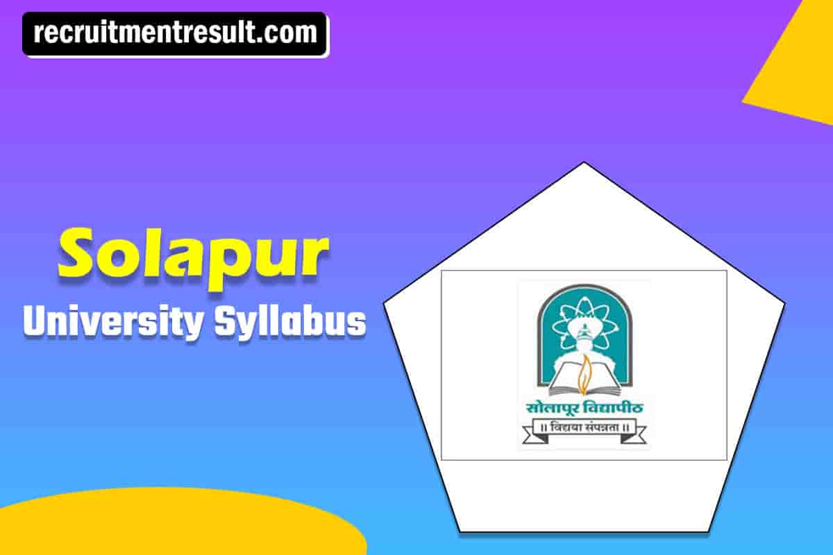 solapur university phd course work syllabus