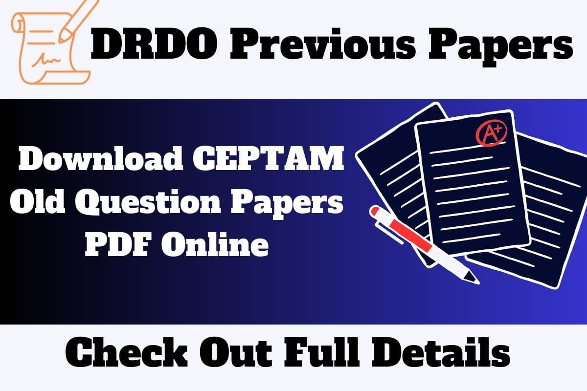 DRDO Previous Papers