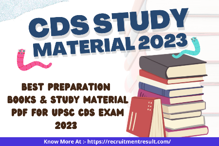 CDS Study Material 2023