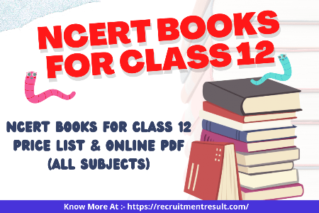 NCERT Books For Class 12