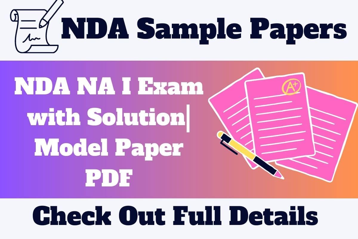 NDA Sample Papers