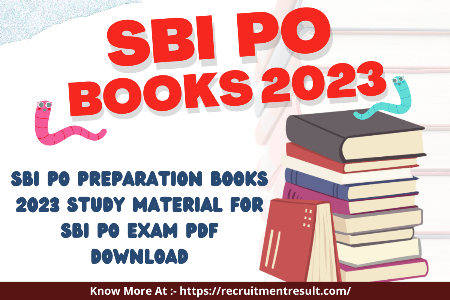 SBI PO Books 2023
