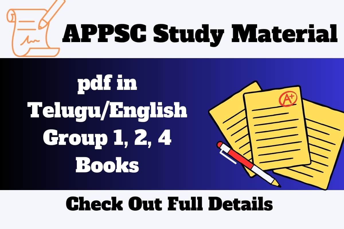 APPSC Study Material