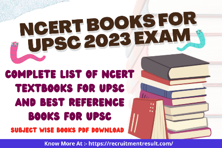 NCERT Books for UPSC 2023 Exam