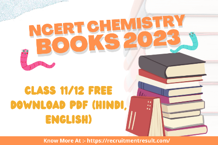 NCERT Chemistry Books 2023