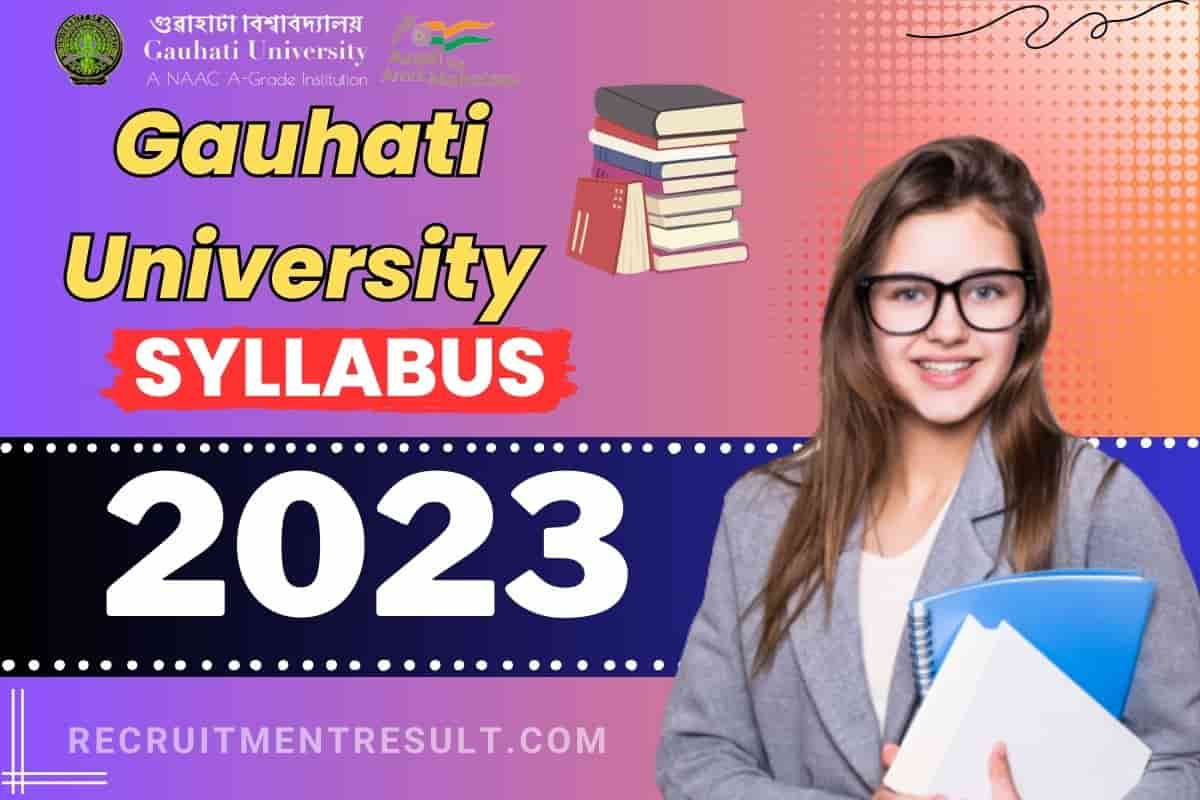 gauhati university phd course work syllabus