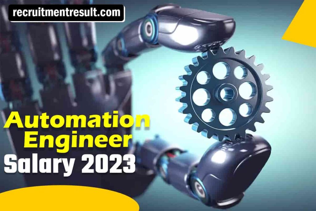 Automation Engineer Salary 2023| Starting Salaries in India, Career Growth