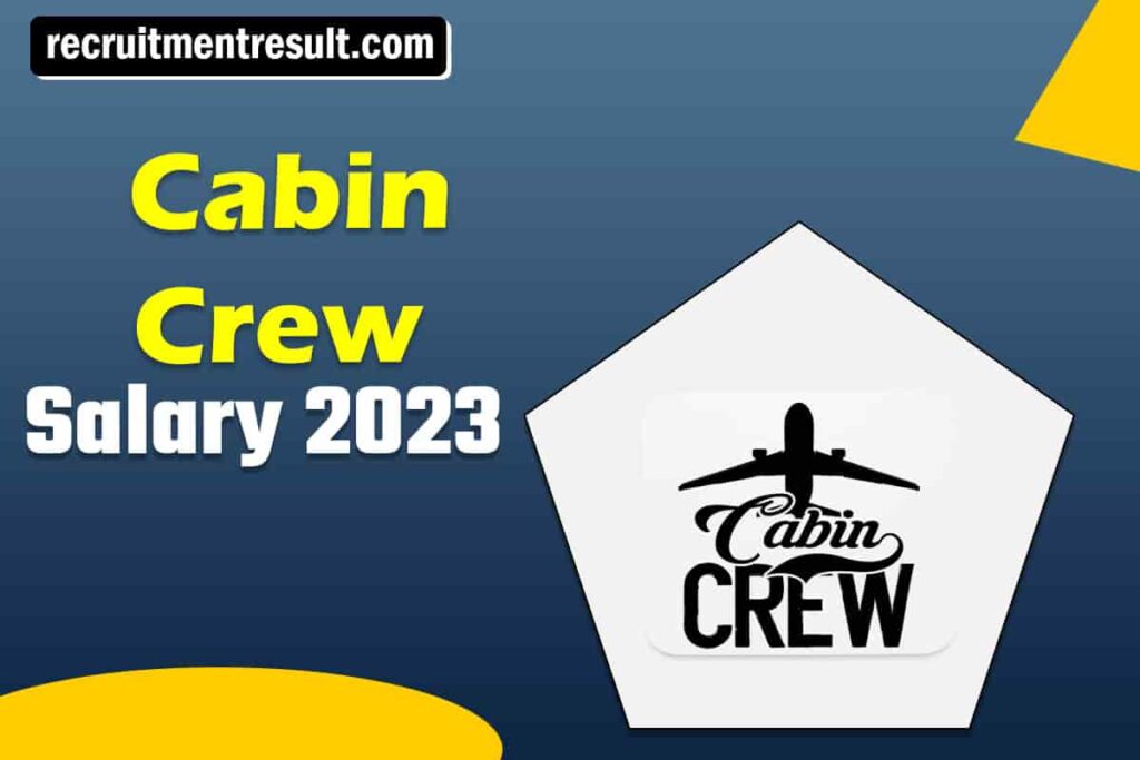 Cabin Crew Salary in India for Freshers, 2023 Average Salaries Per Month