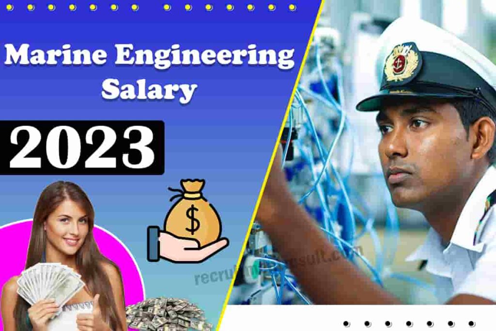 Marine Engineering Salary in India 2023| Annual Salary Range, Career, Scope