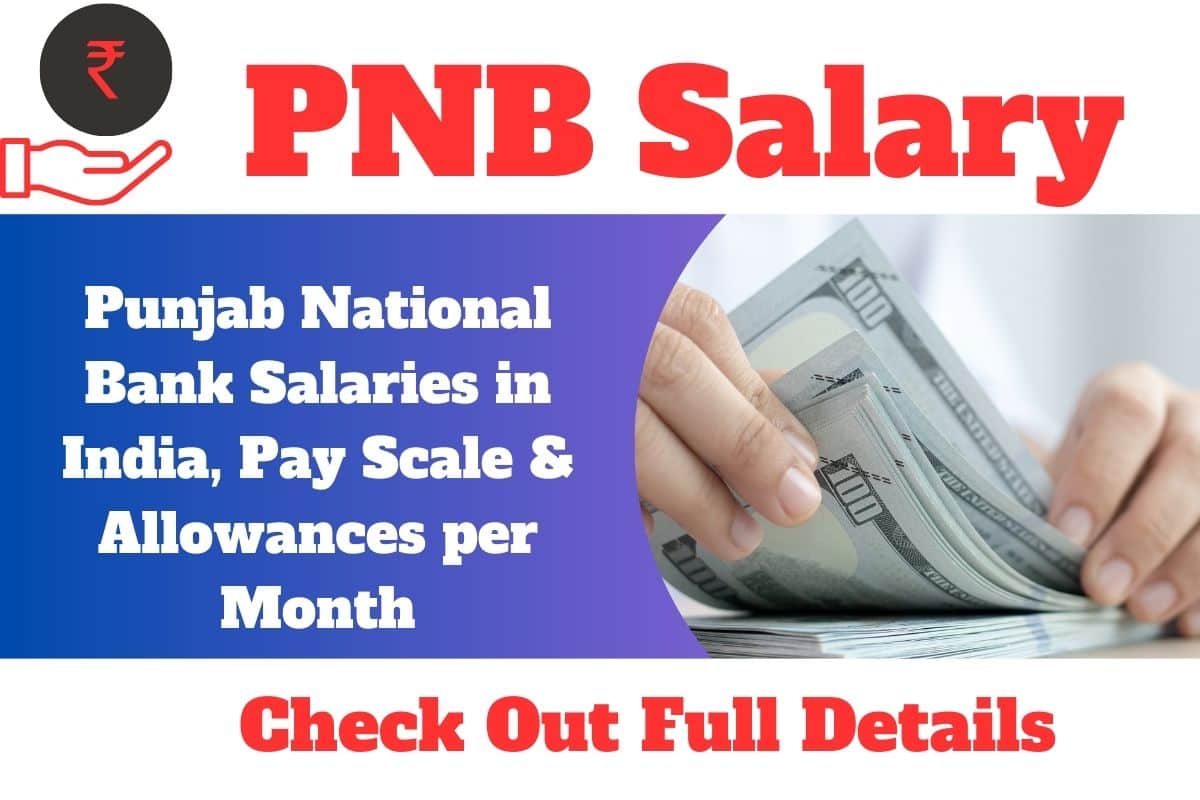 PNB Salary 2023 Punjab National Bank Salaries In India Pay Scale 