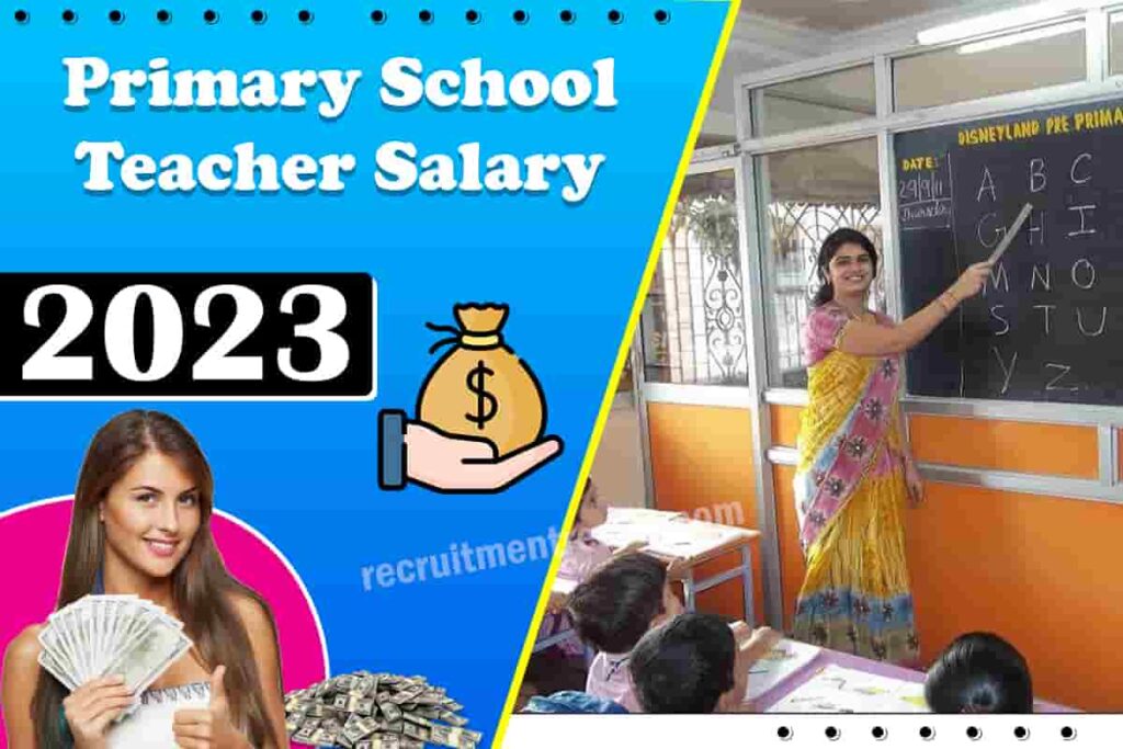 Primary School Teacher Salary in India 2023 | after 7th CPC, PRT Pay Scale