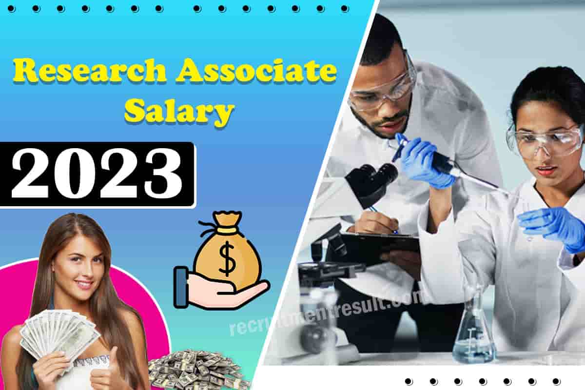 Research Associate Salary India Average Senior RA Salaries 2023 Per 