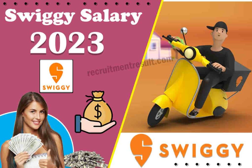 Swiggy Salary 2023| Average, Delivery Boy/AVP/Director Pay Scale Monthly