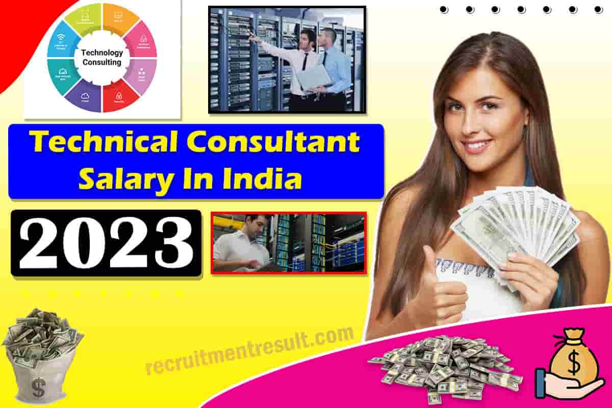 Technical Consultant Salary Canada