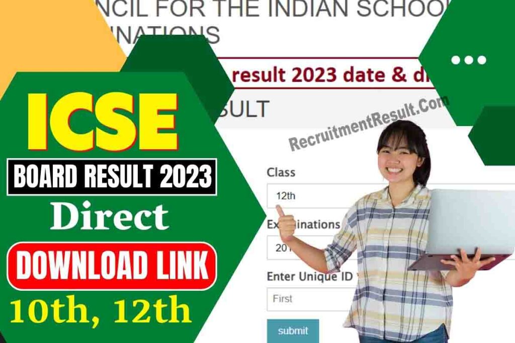 ICSE 10th Board Result 2023