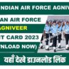 IAF Agniveer Admit Card 2023