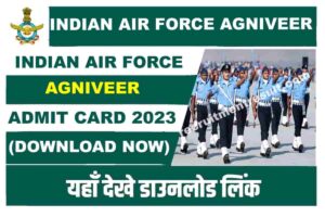 IAF Agniveer Admit Card 2023