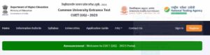 CUET UG Registration Online 2023 