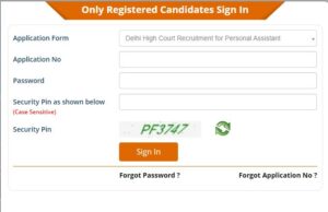 Delhi HC Assistant Recruitment 2023