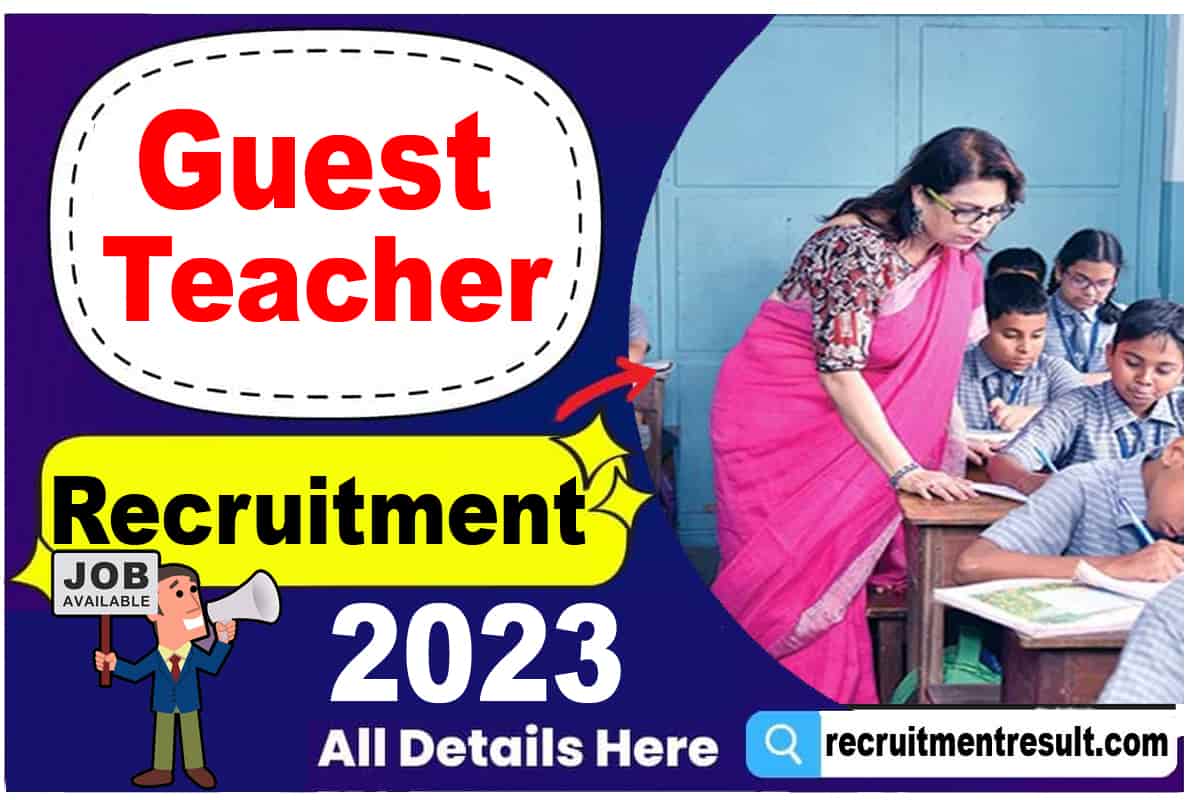 Guest Teacher Recruitment 2023