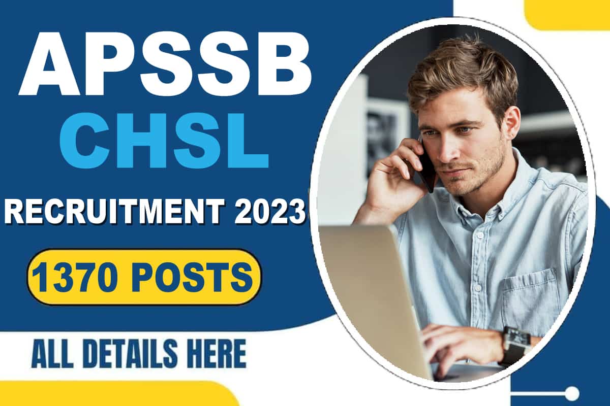 APSSB CHSL Recruitment 2023