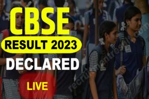 CBSE Board Result 2023 Declared
