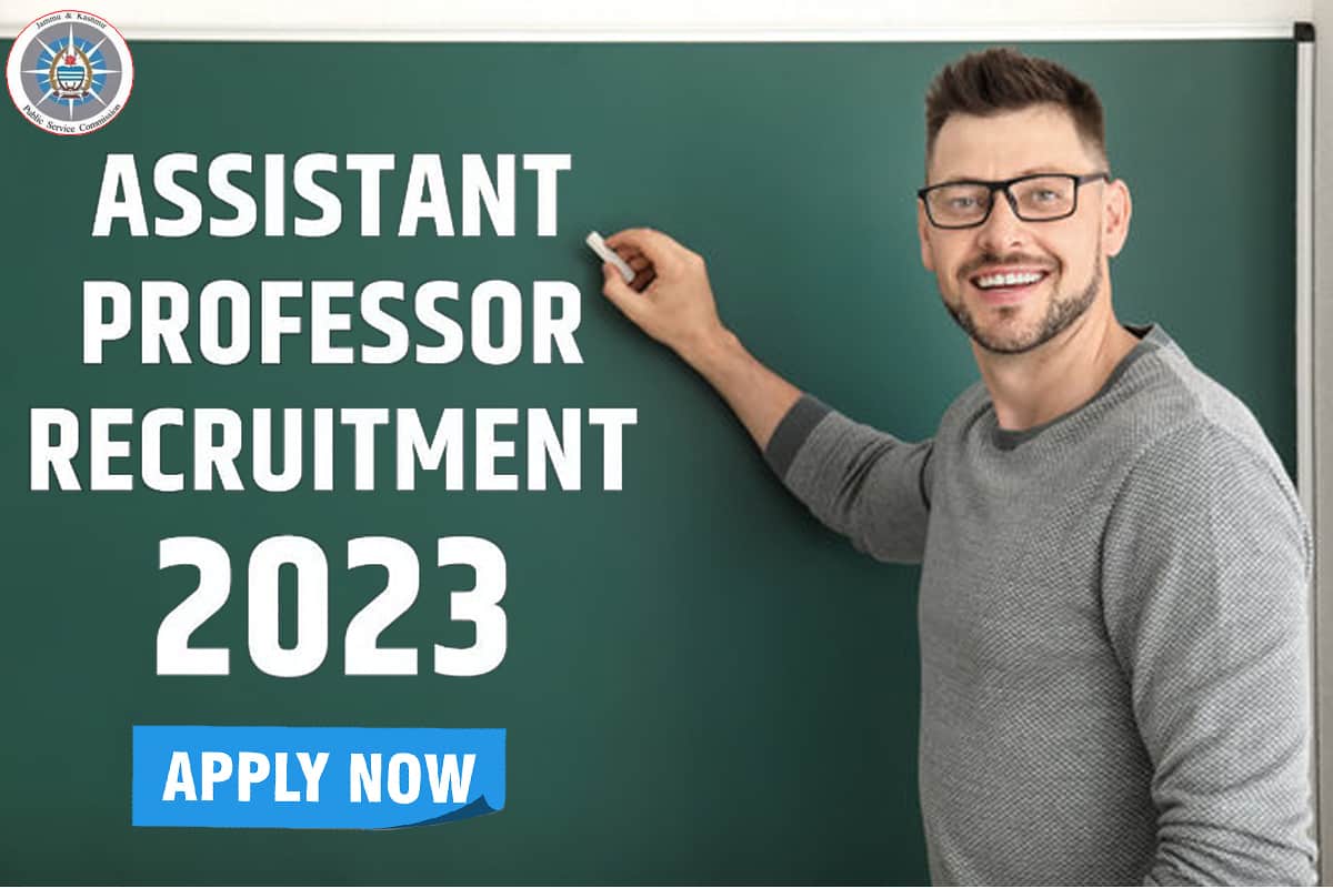 JKPSC Assistant Professor Vacancy 2023