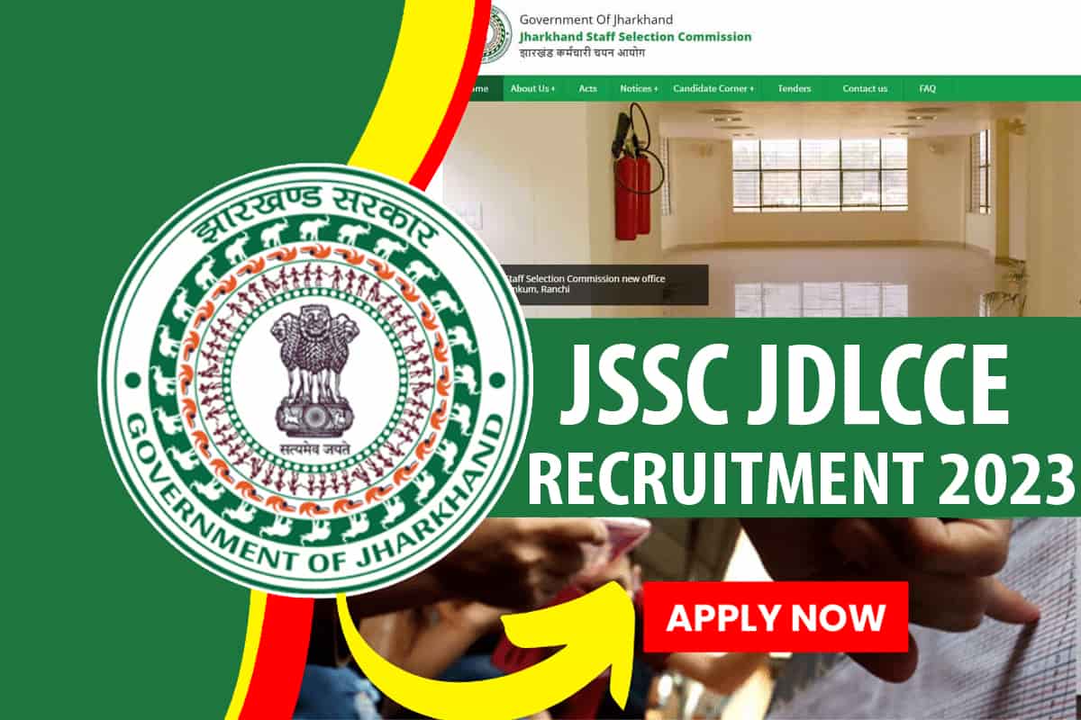 JSSC JDLCCE Recruitment 2023