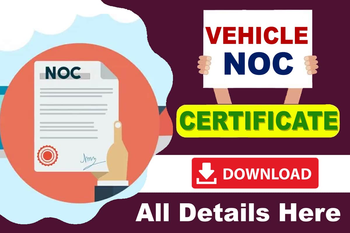 Vehicle NOC Certificate Download Online