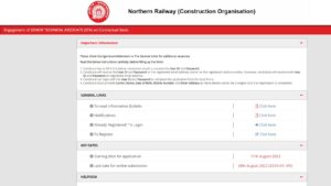 How to Apply for Northern Railway STA Recruitment ?