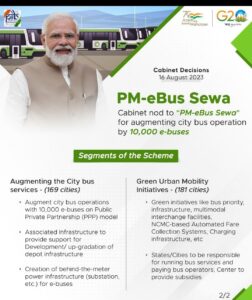 PM- eBus Sewa Scheme 2023