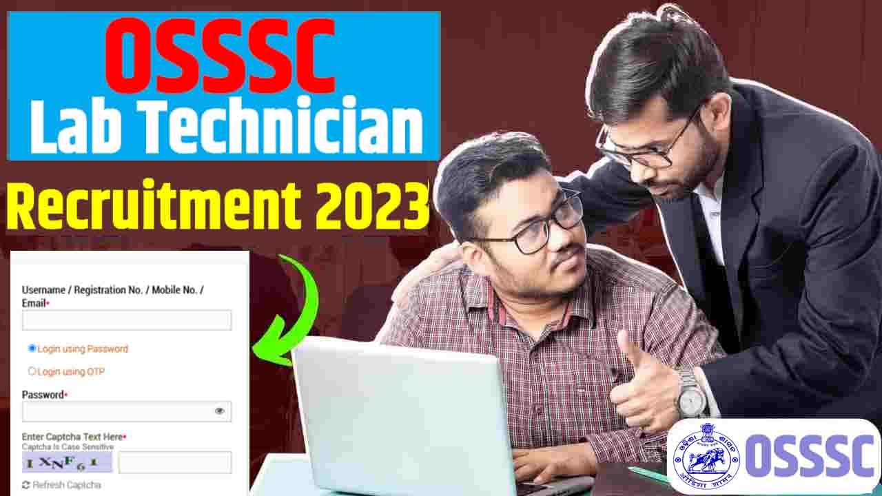 OSSSC Lab Technician Recruitment 2023