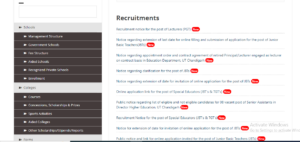 Chandigarh PGT Recruitment 2023