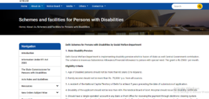 State Disability Pension 2023 Delhi