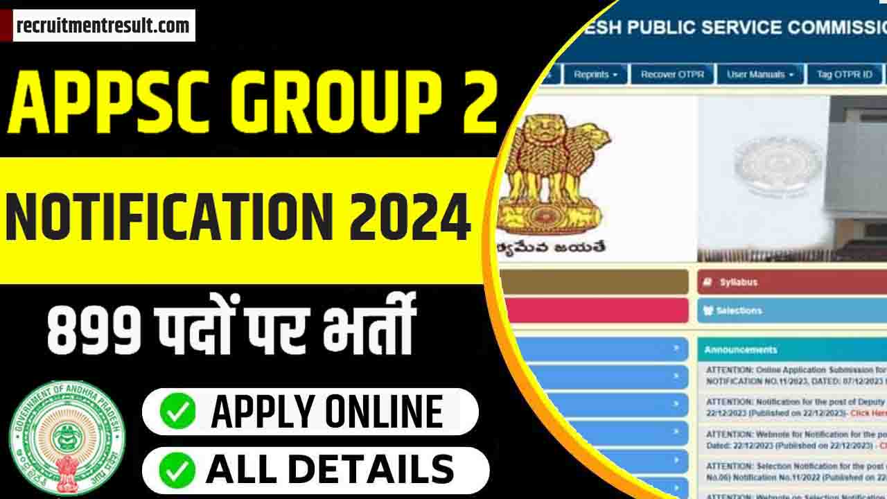 APPSC Group 2 Notification 2024: