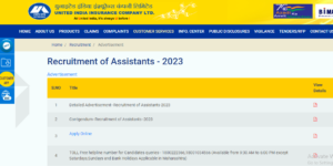 UIIC Assistant Recruitment 2023-24